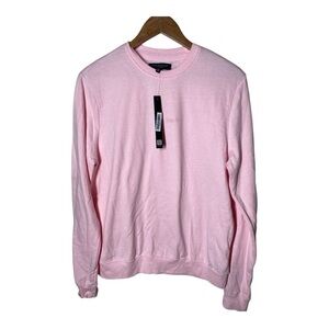 {NWT} VOX POPULI For The People Pink LA Crewneck Sweater Small